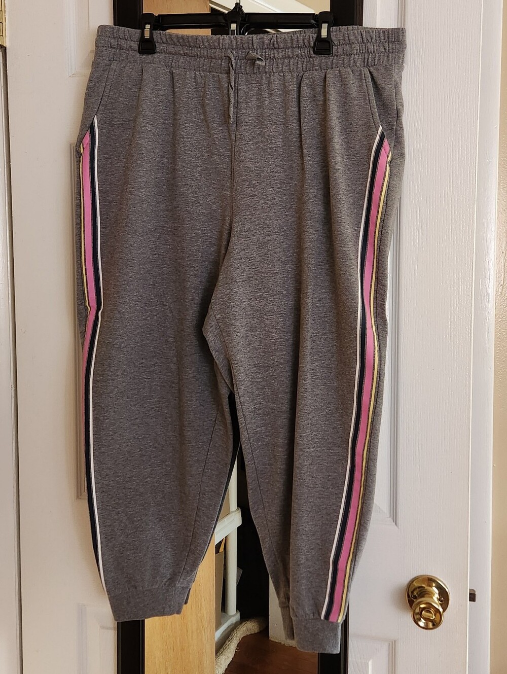 torrid Gray Joggers with  Stripe Accent